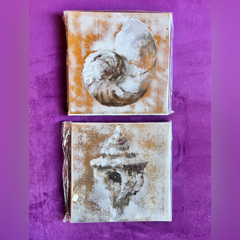 Wall art 8x8 2 pieces
